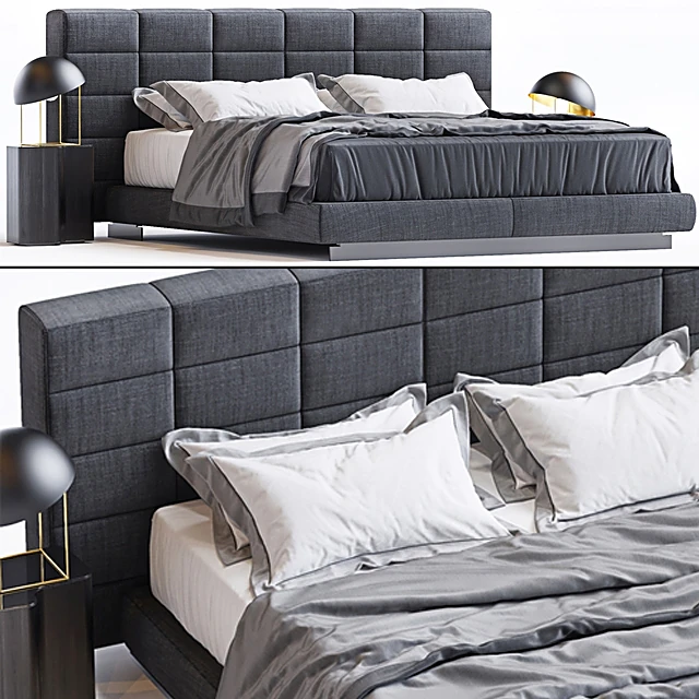 Bed Minotti 2 for perevalivka by Minotti