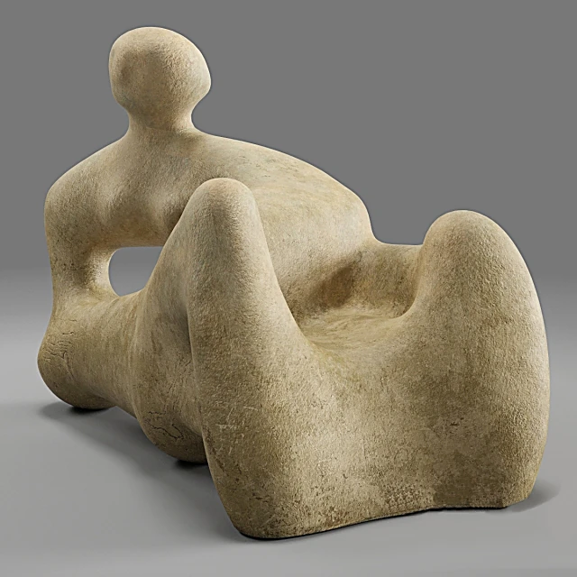 Sculpture Recumbent Figure by Henry Moore