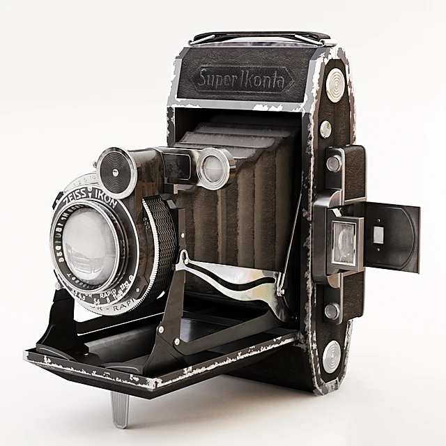 Vintage Camera Super Ikonta 5302 by Zeiss Ikon