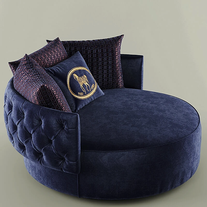 Armchair Efes Capitonne by Fendi Casa (3)