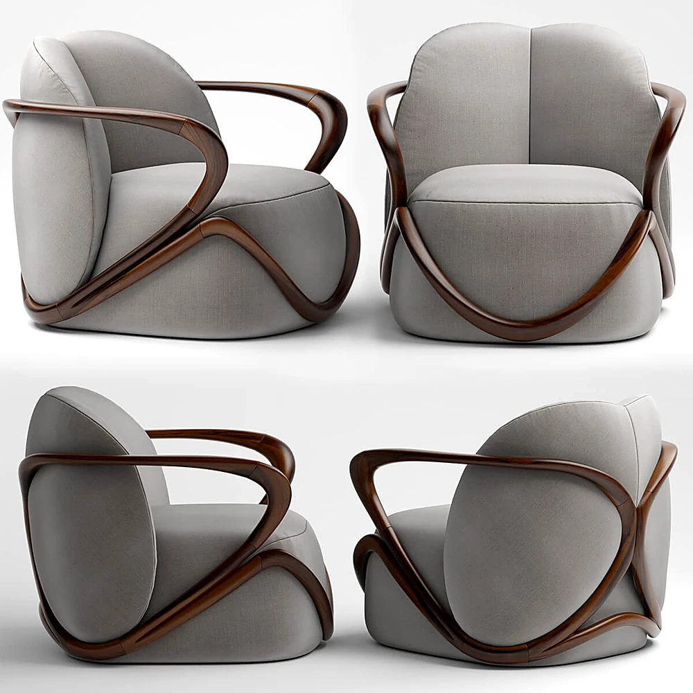 Armchair Hug by Giorgetti