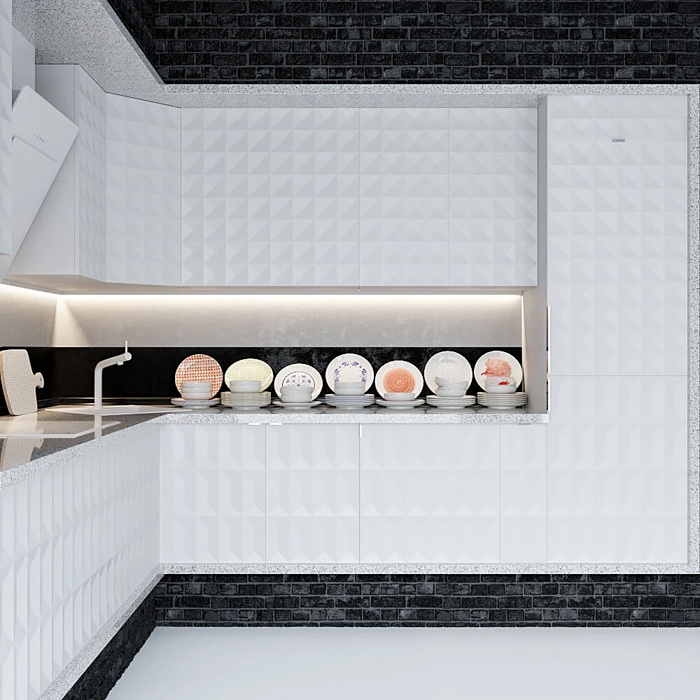 Corner Kitchen Herrestad by Ikea (3)