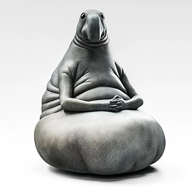 Homunculus Loxodontus Decorative Object