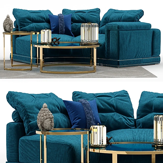 Sofa Andrew (Section B) by Fendi