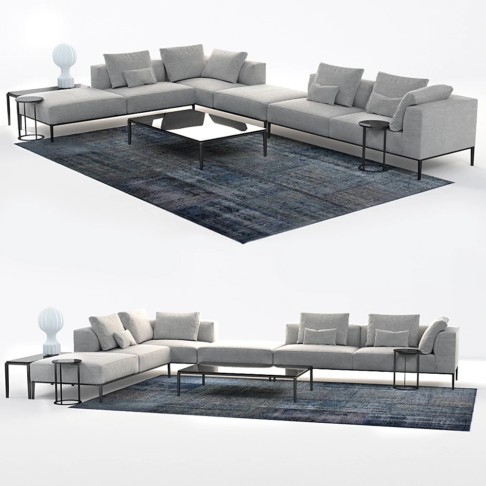 Sectional Sofa Michel Effe by B&B Italia