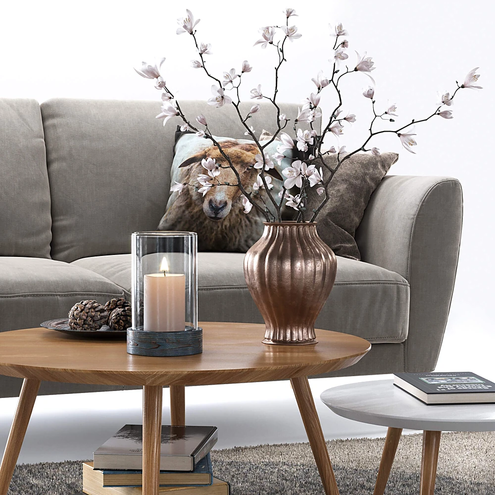 Sofas / Tables / Decorative set 4