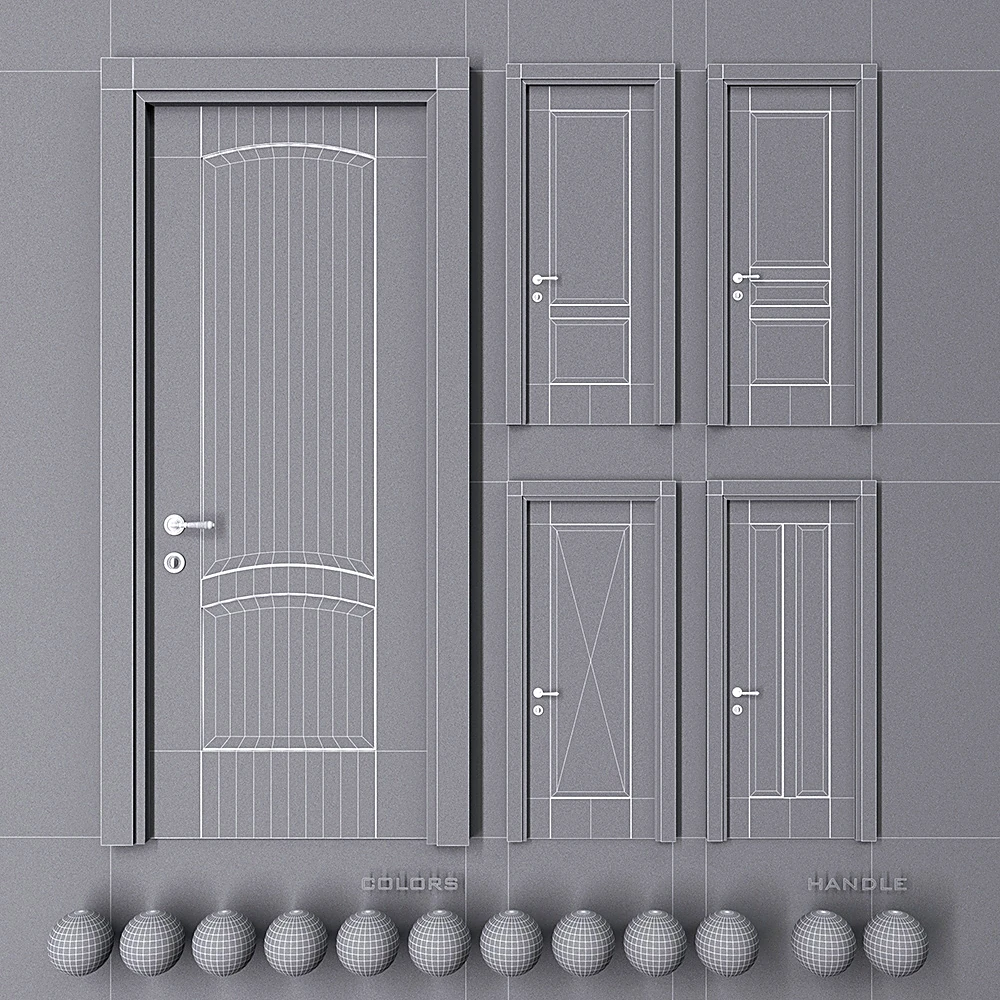 Interior Door Set Galant set 1 by Volhovec (2)