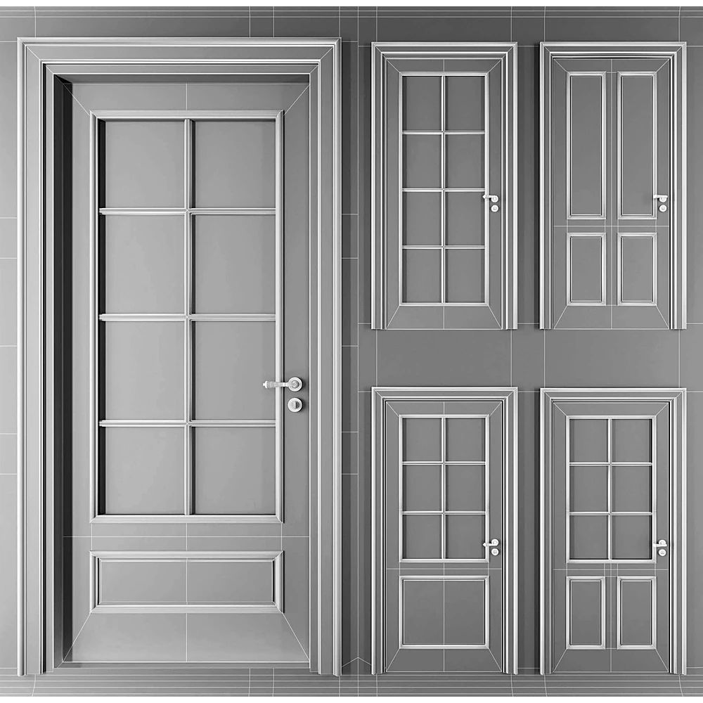 Interior Door Collection Paris Set 5 by Volhovec (2)