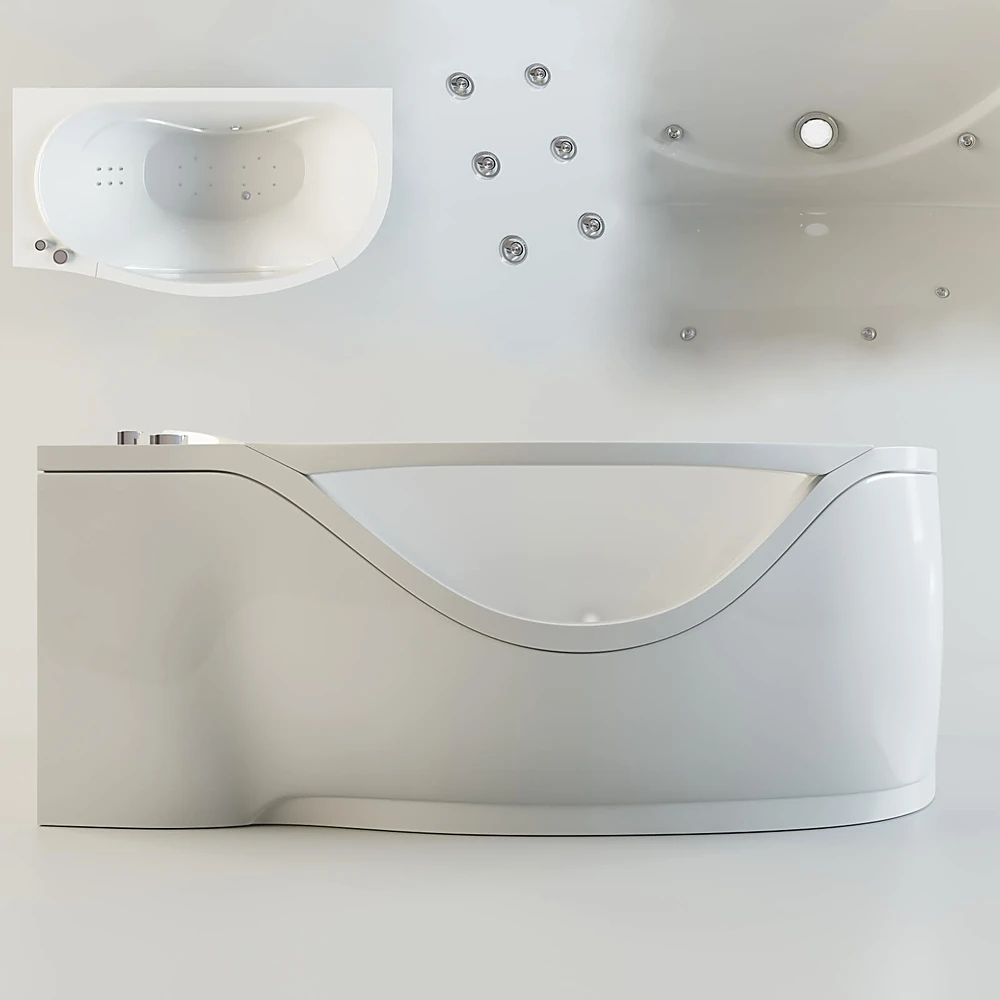Modern Bathtub Milena by Triton (2)