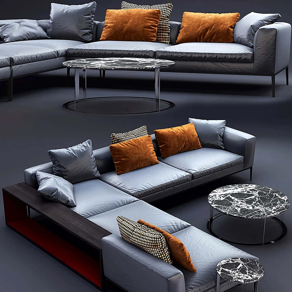 Corner Sofa Michel by B&B Italia (2)