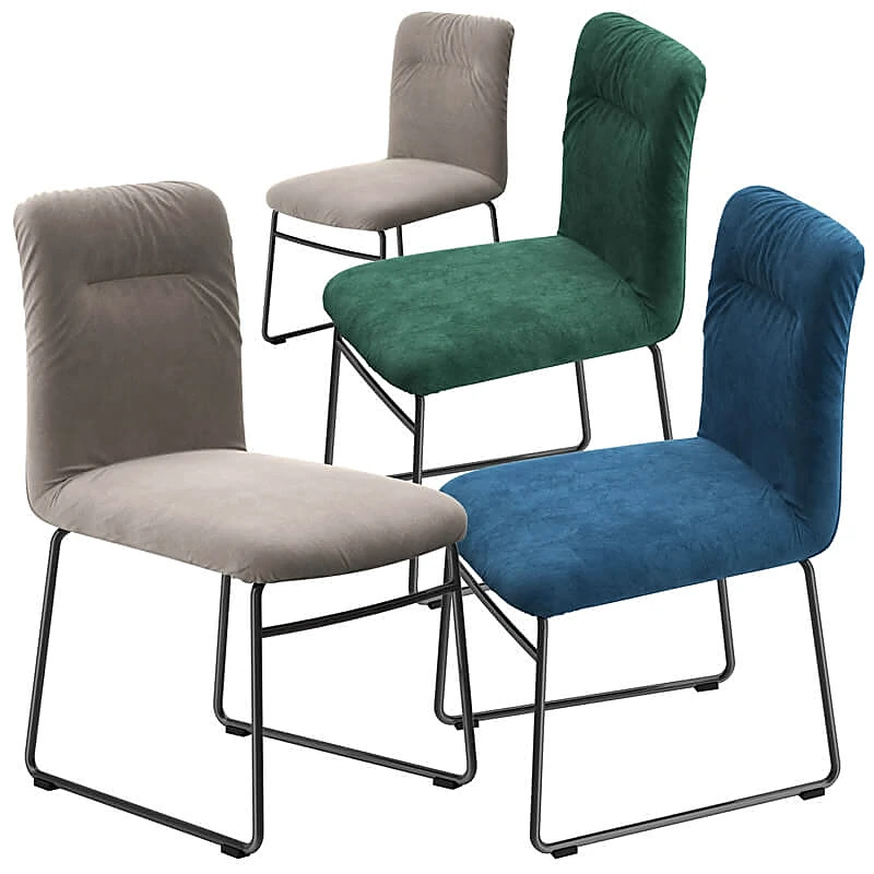 Chair Greta metal base by Calligaris