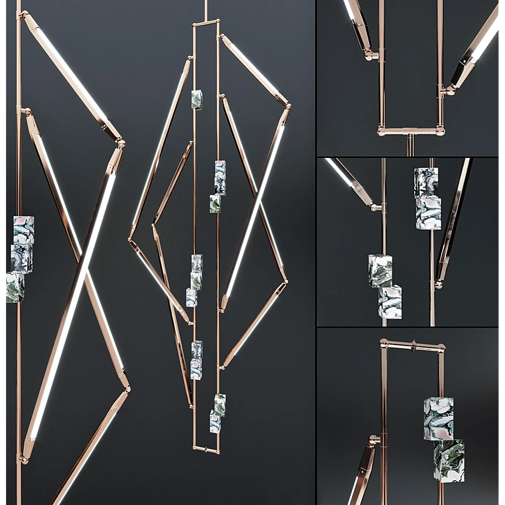 Ceiling lamp Helix Variant by BB x HH