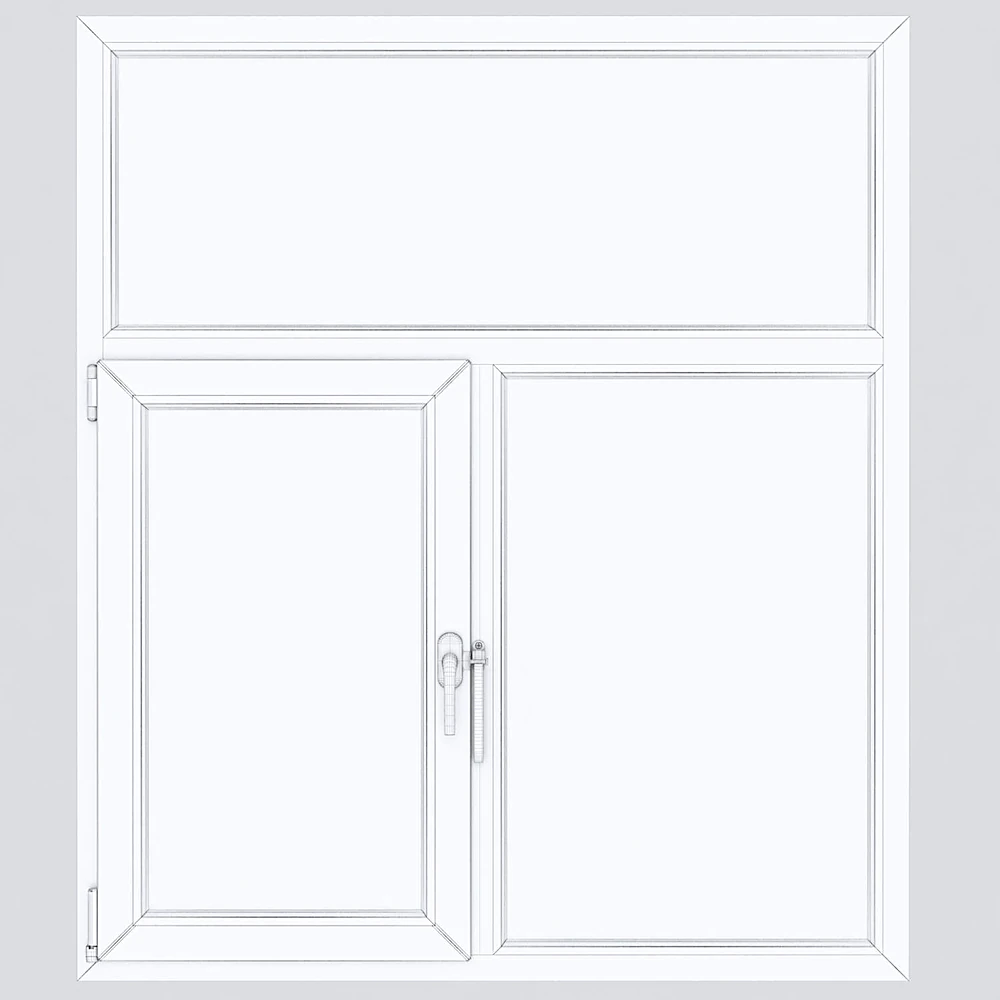 Plastic Window Set with Multiple Configurations (2)