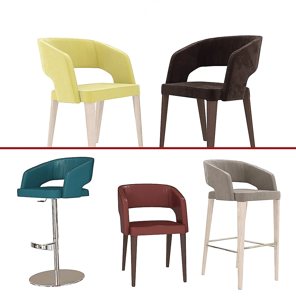 Bar chair Jolly by Potocco