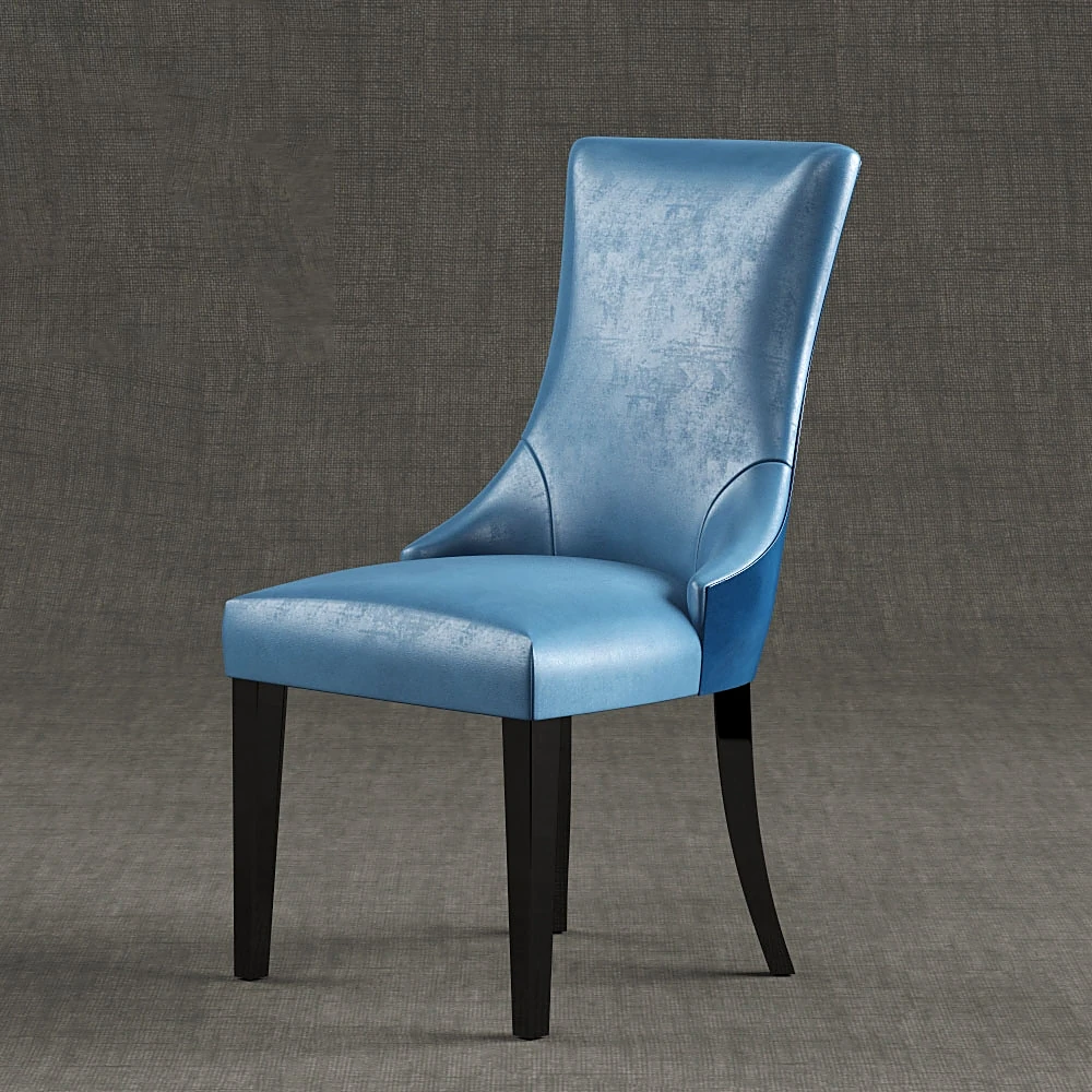 Dining Chair Modern by Thomas Pheasant by Baker