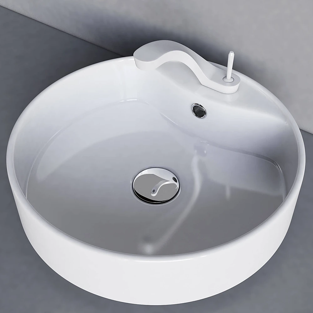 Washbasin and Faucet Set Ametis by Inbani