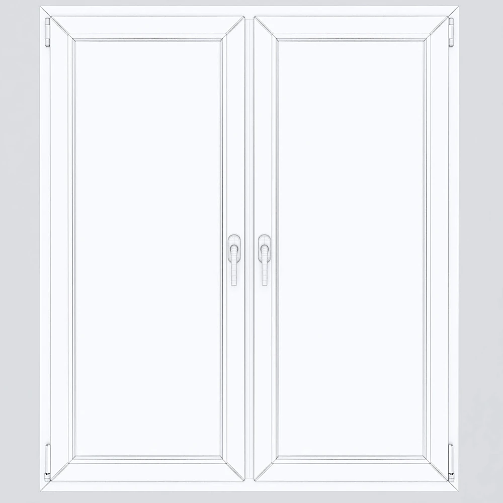 Plastic Window Set with Multiple Configurations (2)