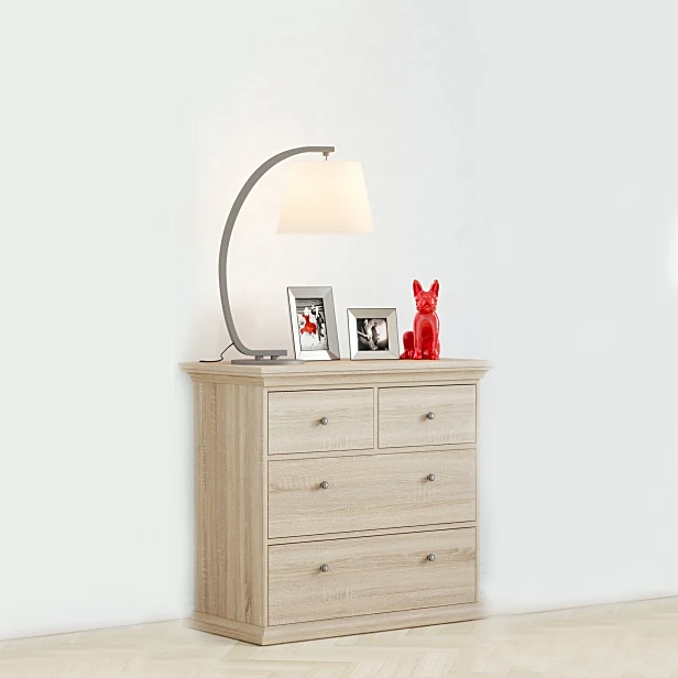 Chest of drawer with Light Wood Finish