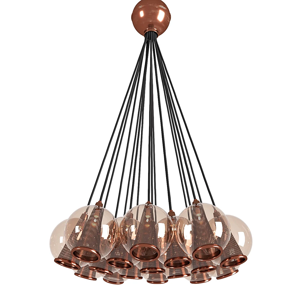 Chandelier Caviar Adjustable Bouquet by Arteriors