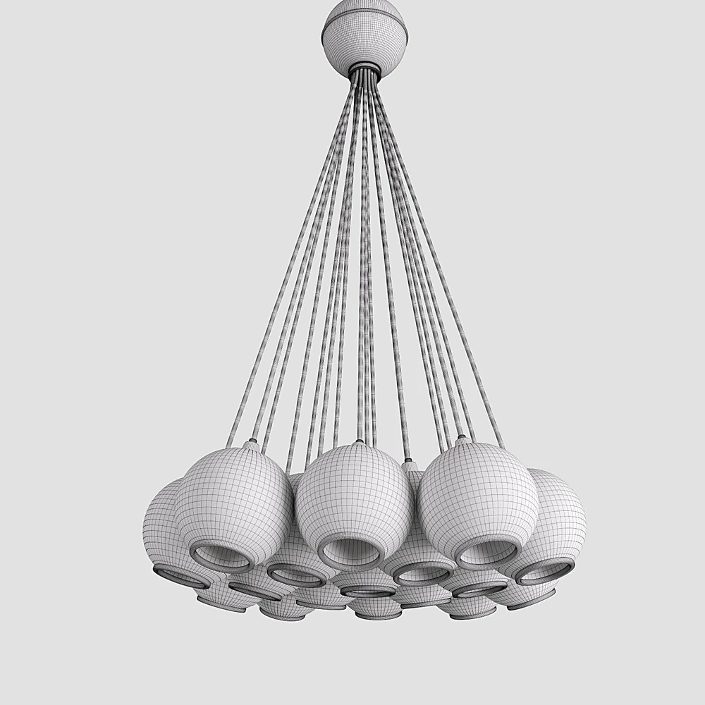 Chandelier Caviar Adjustable Bouquet by Arteriors (2)