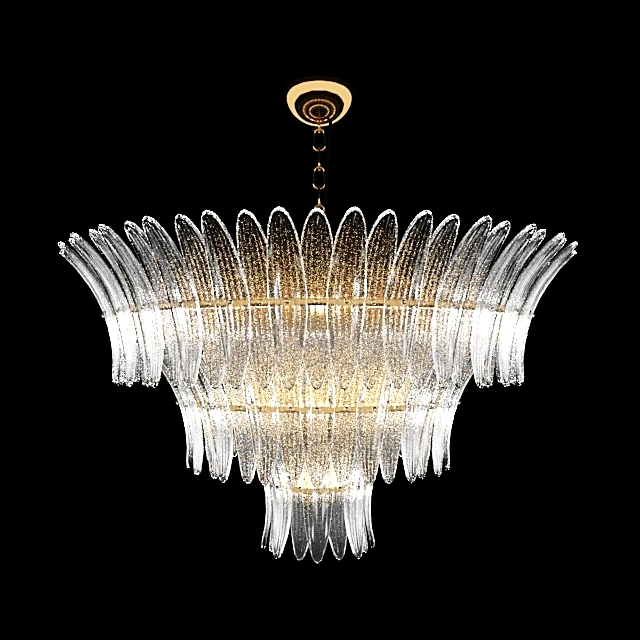 Ceiling lamp Palmette by Barovier and Toso