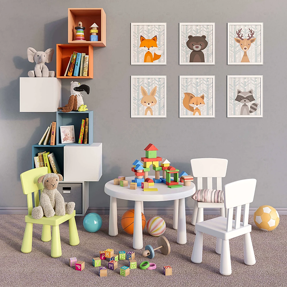 Children's Room Set 4 by IKEA