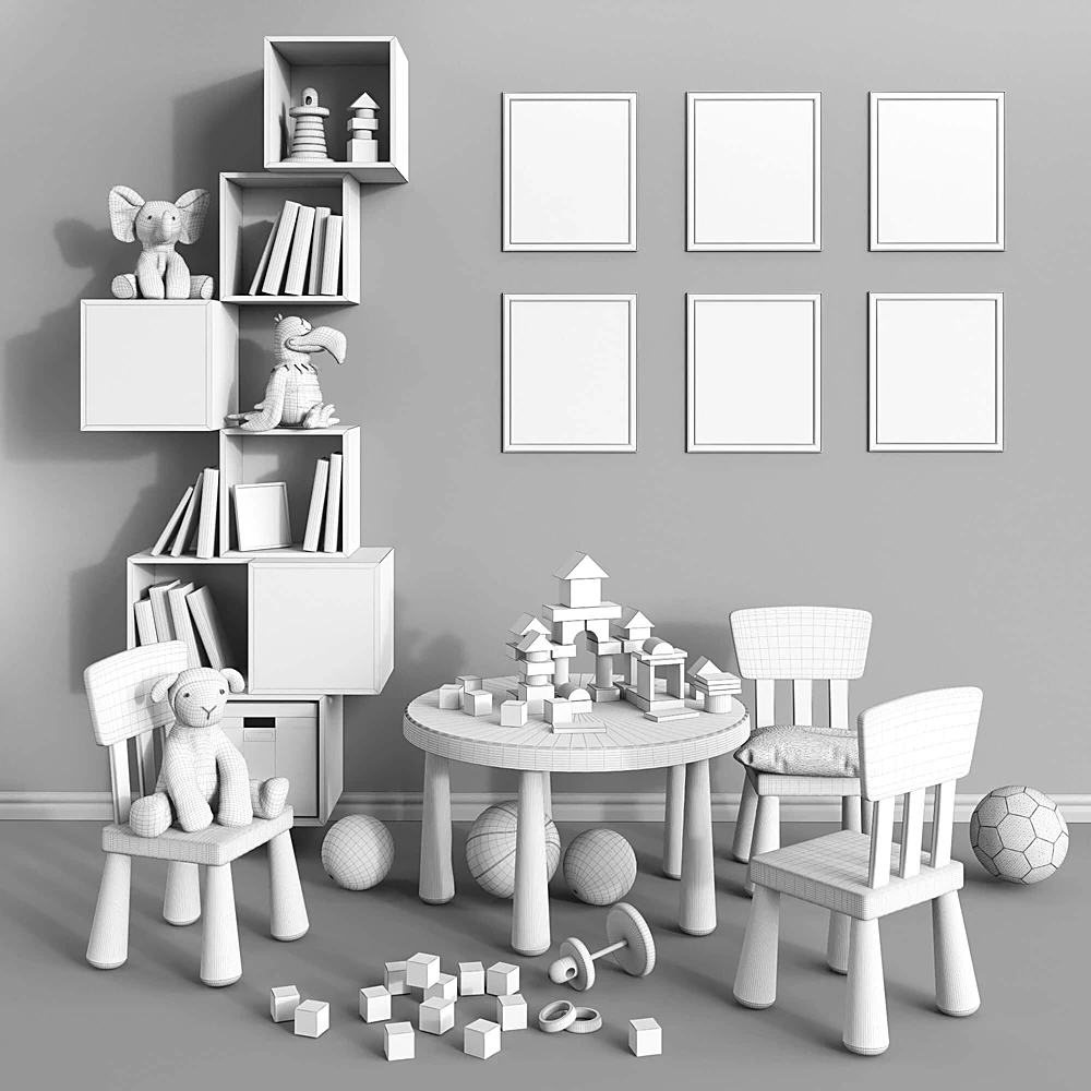 Children's Room Set 4 by IKEA (3)