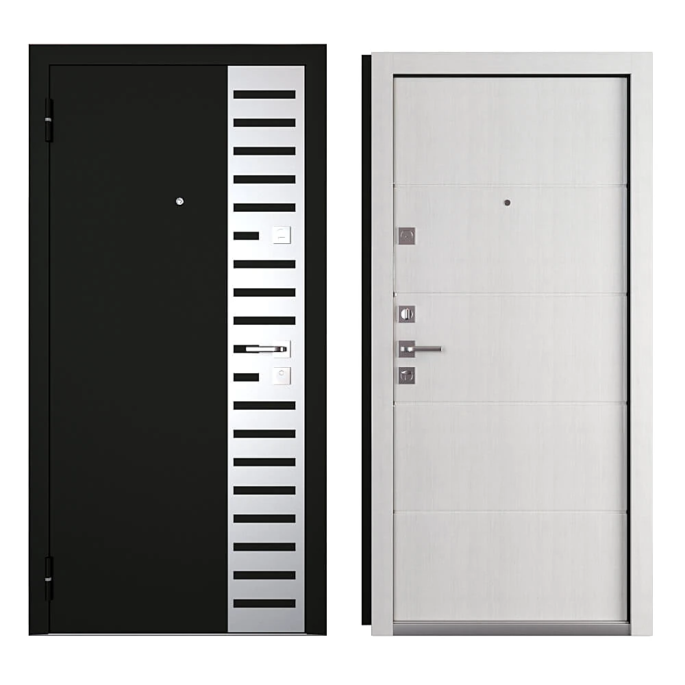 Modern Entrance Metal Door Isoterma (2)