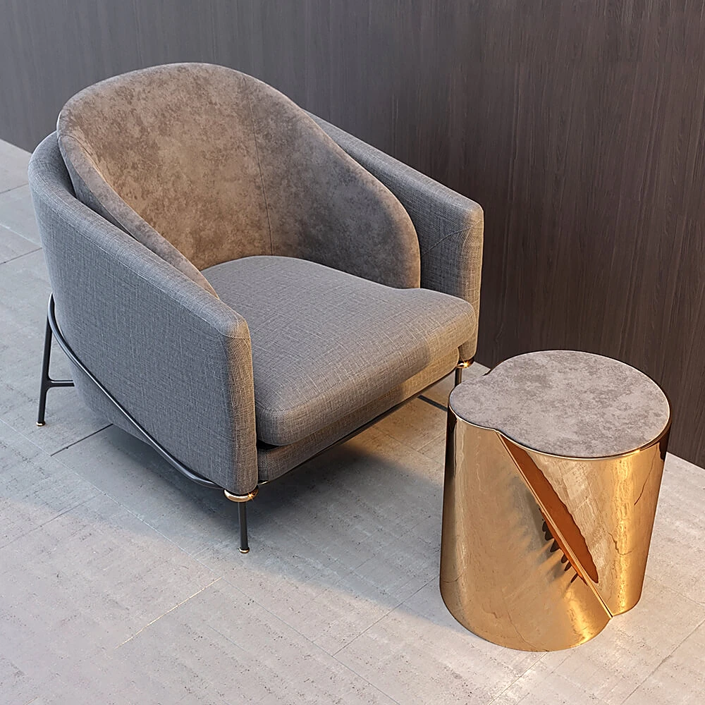 Armchair Fil Noir by Minotti
