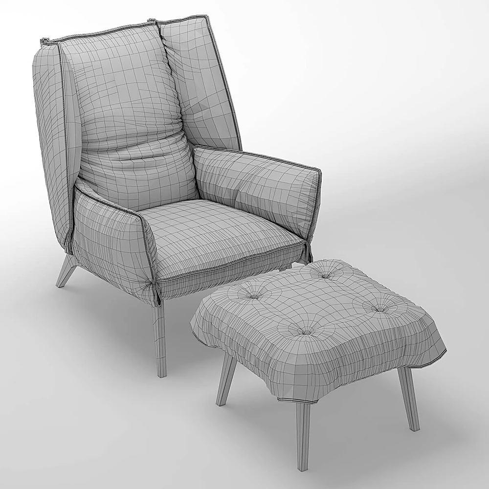 Armchair M and O by Remi Bouhaniche (5)