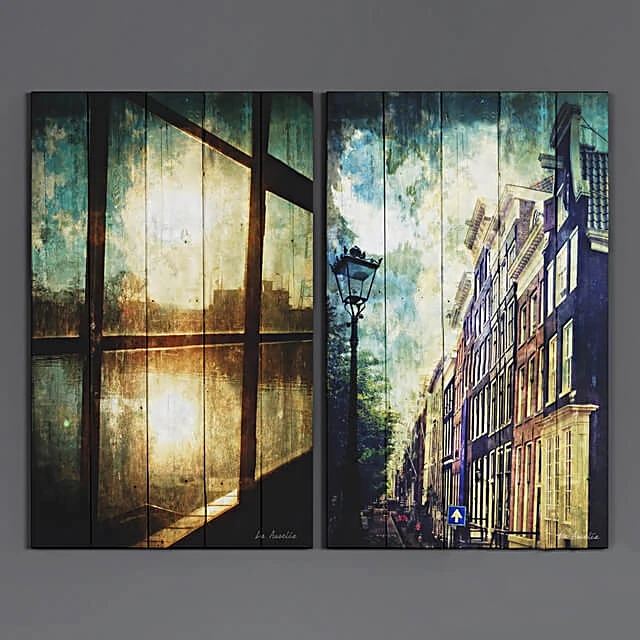 Art Panels 3 by La Aurelia