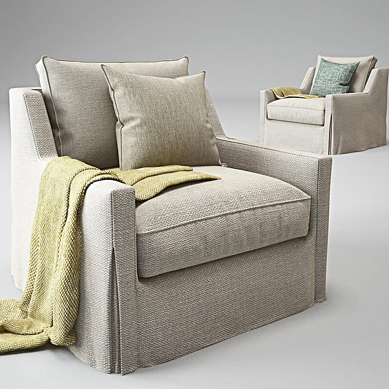 Sofa and Lounge Chair Set Tiburon by Baker (2)