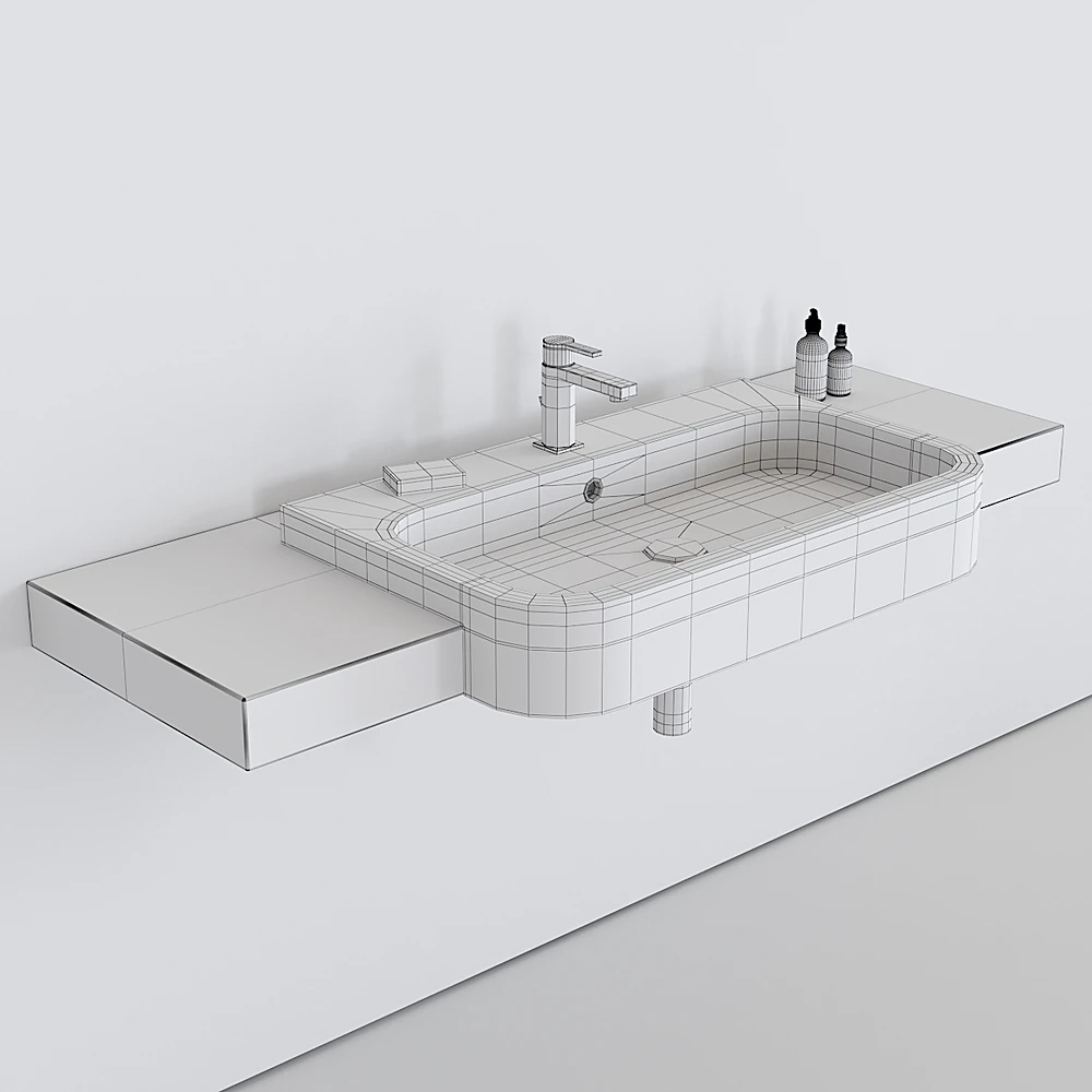 Washbasin Next 80D by Scarabeo Ceramiche (2)