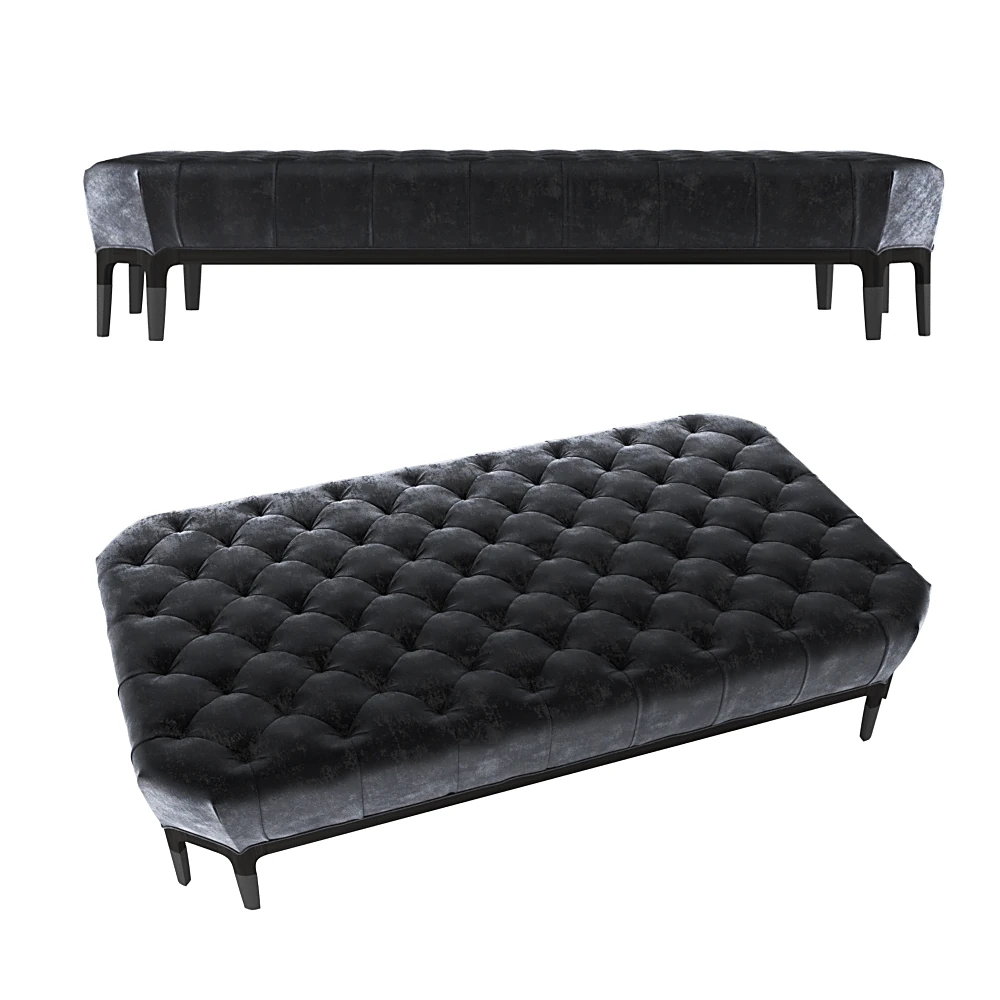 Cocktail Ottoman Celestite 6188O by Baker