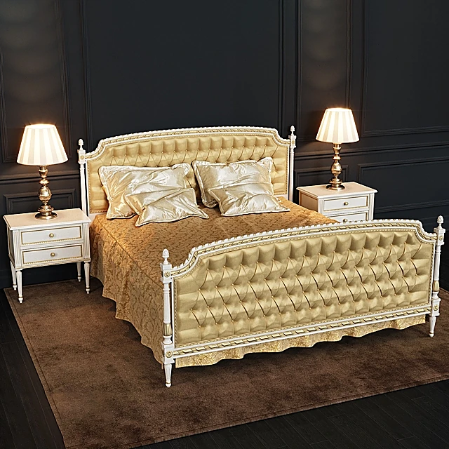 Bed Salieri 0701 by Angelo Cappellini