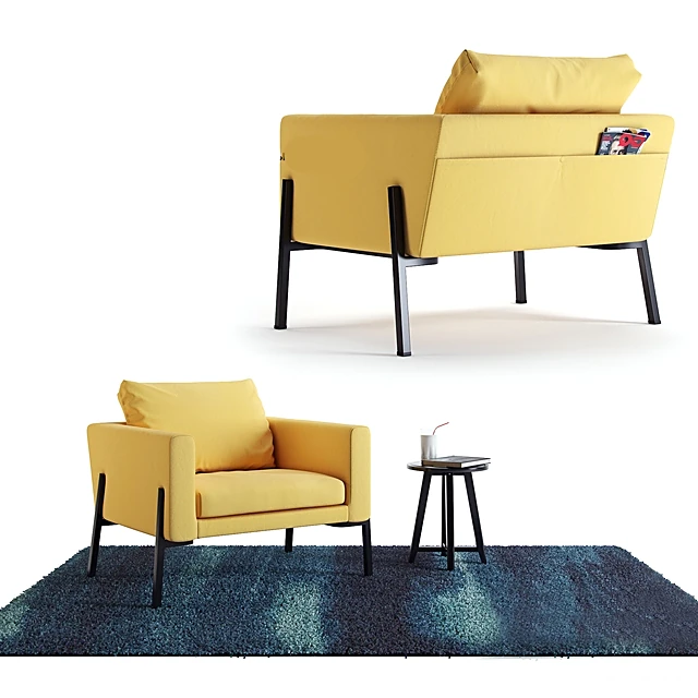 Armchair Koarp by Ikea