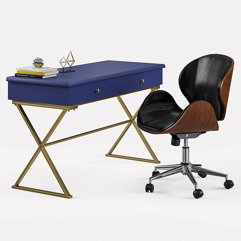 Baxton Studio Bruce Stuhl & Linon Schreibtisch