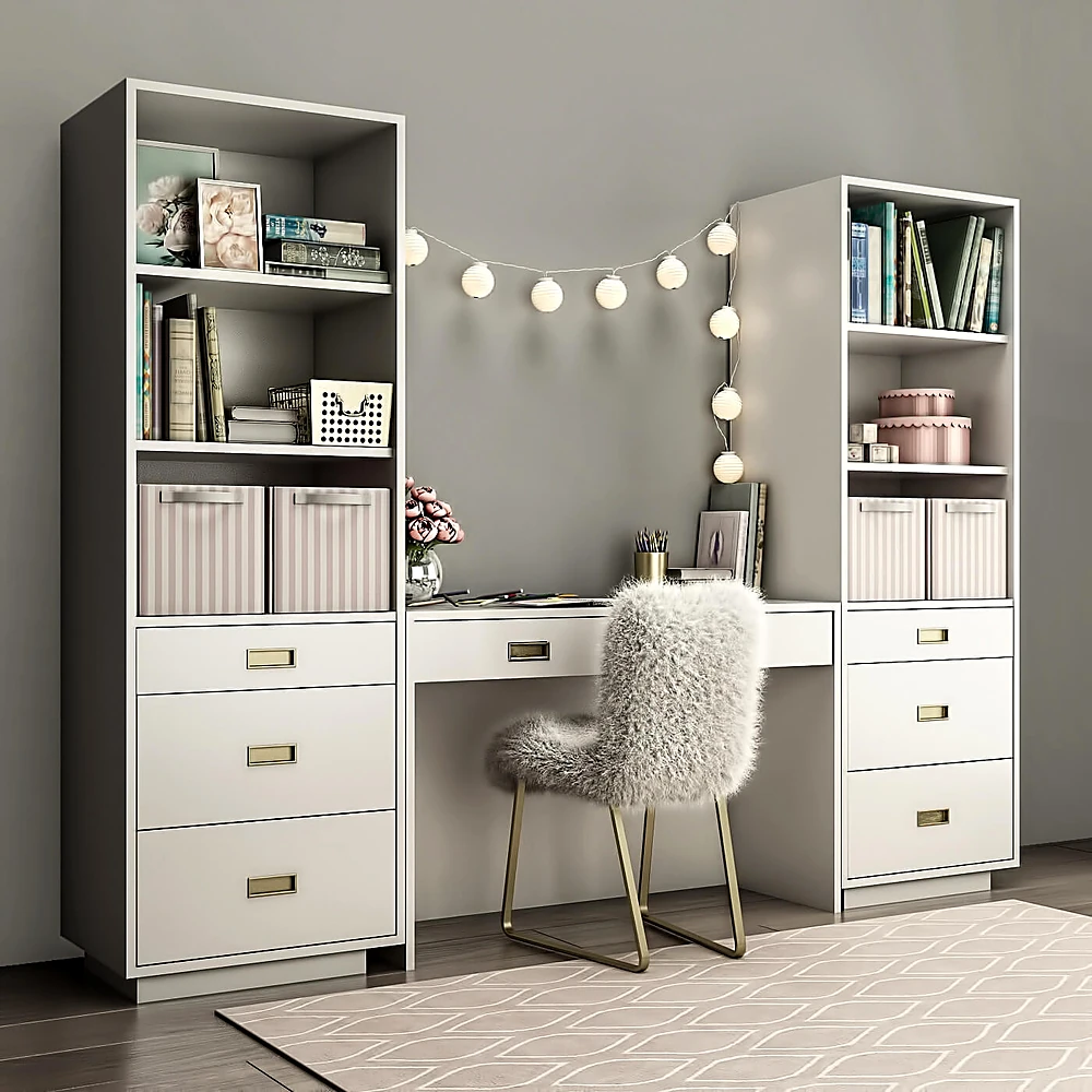 Bookcases with Desk Avalon by Restoration Hardware