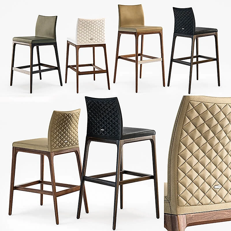 Bar Stool Arcadia Couture by Cattelan Italia