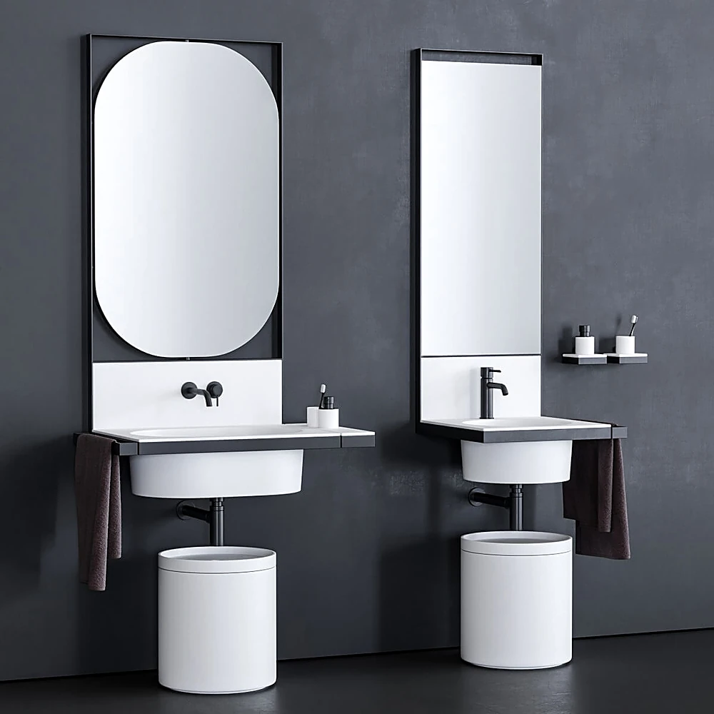 Washbasin Elle 01 by Ceramica Cielo