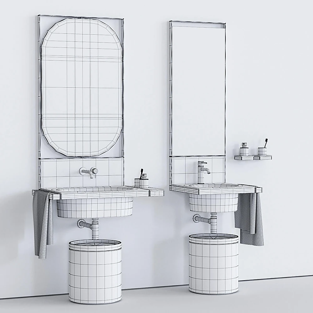 Washbasin Elle 01 by Ceramica Cielo (3)