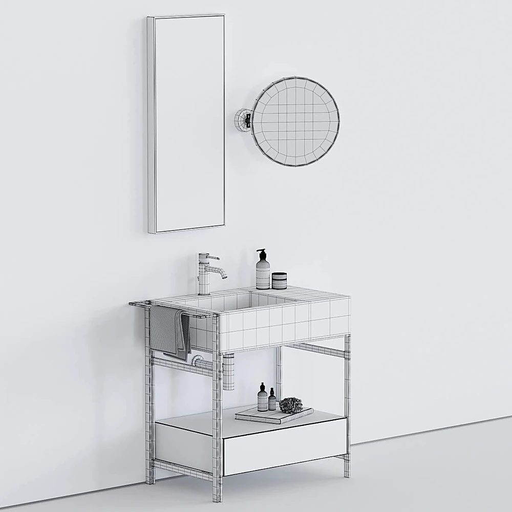 Washbasin Narciso Mini by Ceramica Cielo (2)