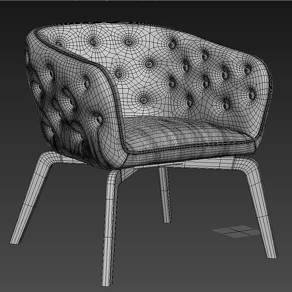 Armchair Quadrille Bridge by Roche Bobois (6)