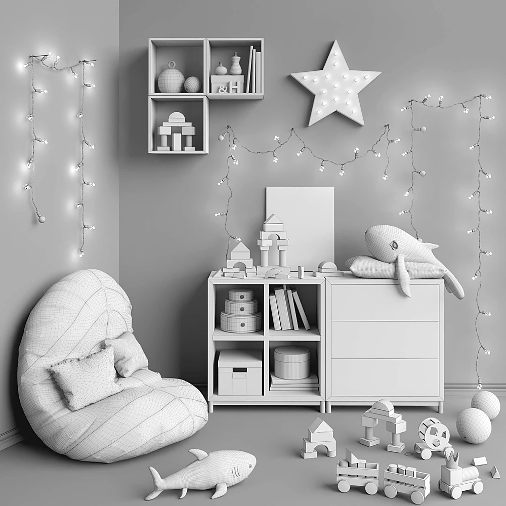 Decorative set / Full furniture set / Toys 3