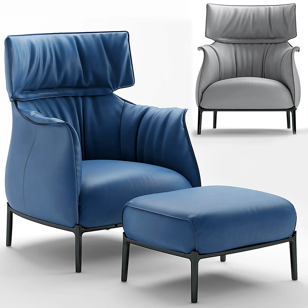 Armchair Archibald by Poltrona Frau