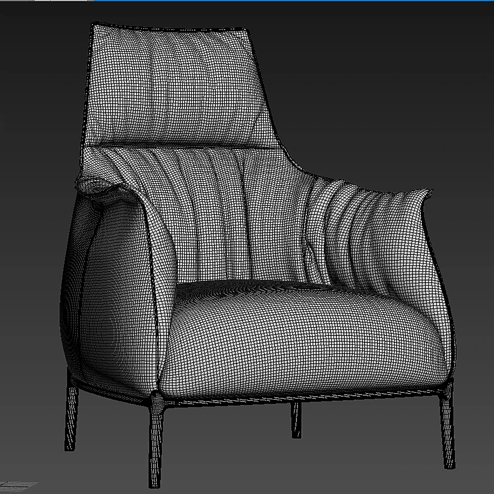 Armchair Archibald 2 by Poltrona Frau (6)