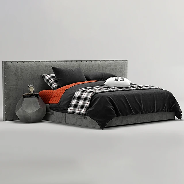 Bed Axel Wide Storage by RH Teen