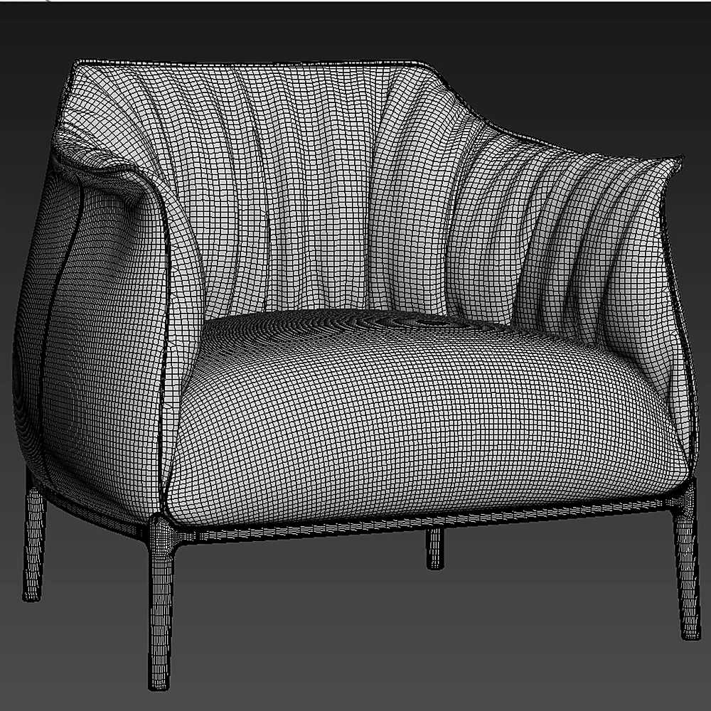 Armchair Archibald 3 by Poltrona Frau (6)
