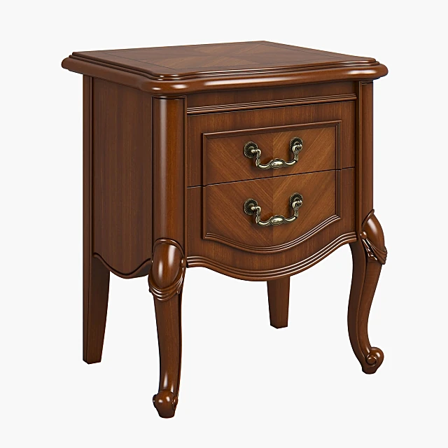 Classic Dark Wood Night Stand