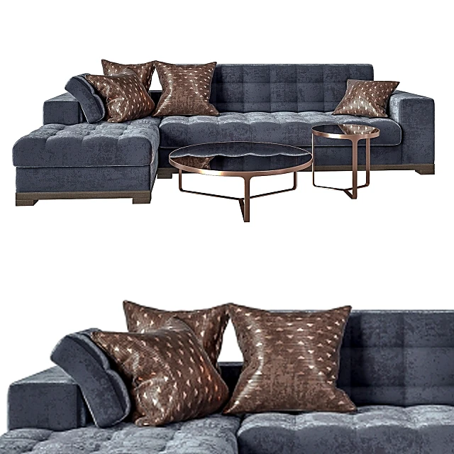 Sectional Sofa Anders by Svenska Mobler